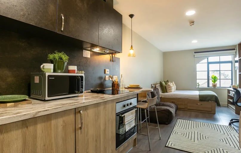 Premium Studio Plus, St Peter's Hall, Hinton Road, City Centre, Bournemouth - Image 1