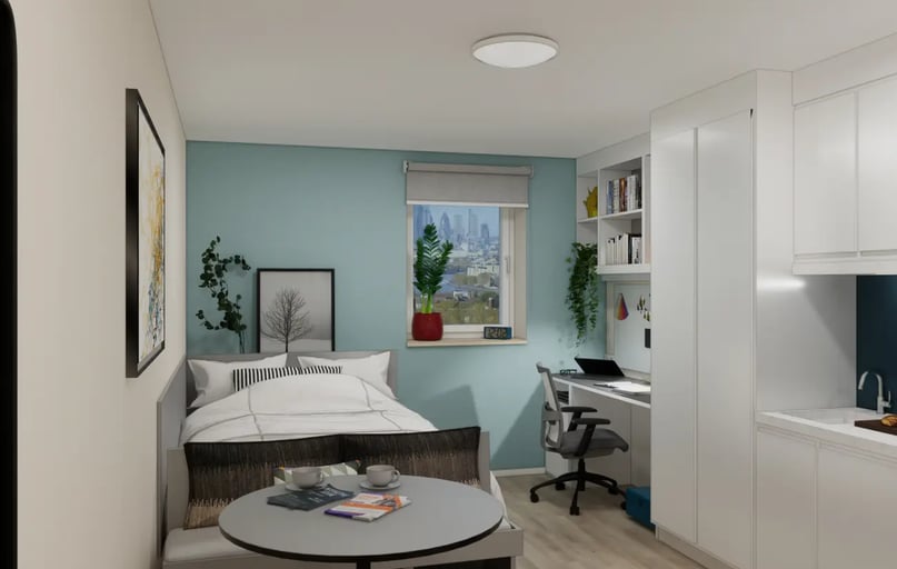 Silver Plus Studio, McMillan Student Village, Creek Road, Greenwich, London - Image 1