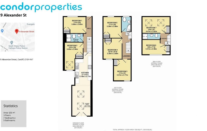 Alexander Street, Cathays, Cathays, Cardiff - Image 1