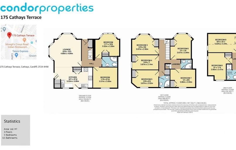 Cathays Terrace, Cathays, Cathays, Cardiff - Image 1