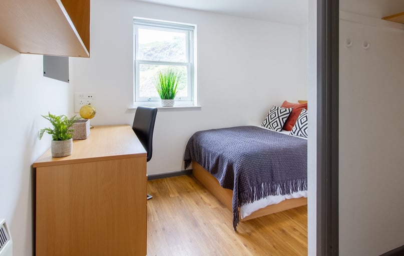 Silver Ensuite, Alexandra Hall, Victoria Terrace, Central, Aberystwyth - Image 1