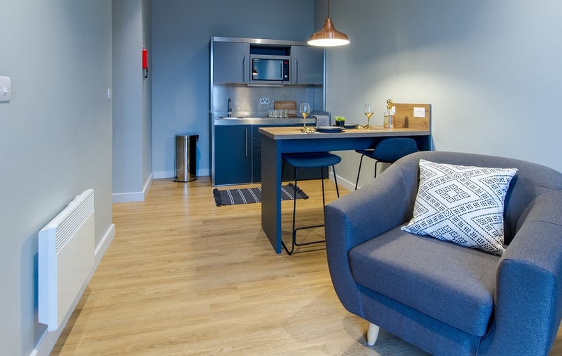 Premium 1 Bedroom Apartment, Crown House, West Bar, Broomhall, Sheffield - Image 1