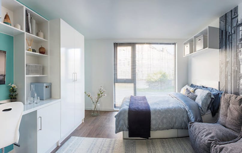 Classic Studio, Gateway Apartments, 31 Montgomery St, Marchmont, Edinburgh - Image 1