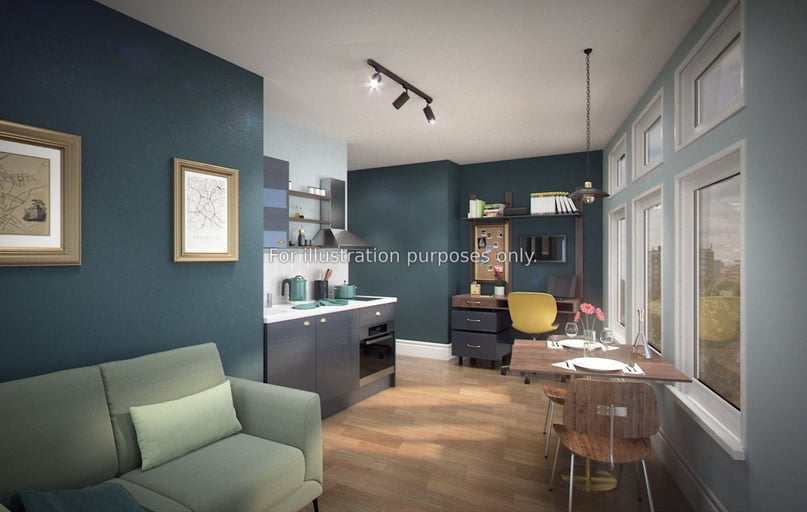 One Bed Plus Apartment, Chamberlain Place, Corporation Street, Selly Oak, Birmingham - Image 1