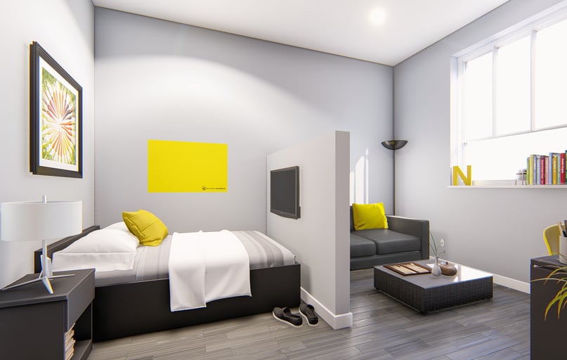 Deluxe Studio, Allen Court, 1 Cromwell Range, Fallowfield, Manchester - Image 1