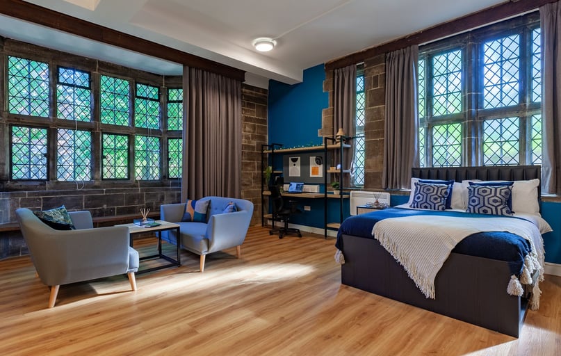 Deluxe Studio Plus, The Priory, Springfield Mount, University Of Leeds, Leeds - Image 1
