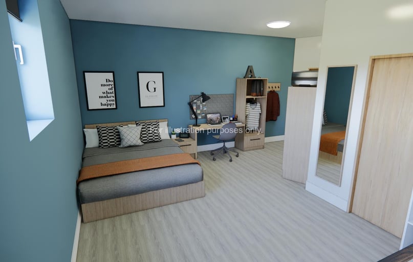 Large Plus Studio, Gallery Apartments, 2 Port Dundas Place, City Centre, Glasgow - Image 1