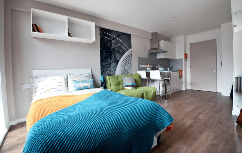 Premier Studio - Ground Floor, Gateway Apartments, 31 Montgomery St, Marchmont, Edinburgh - Image 1