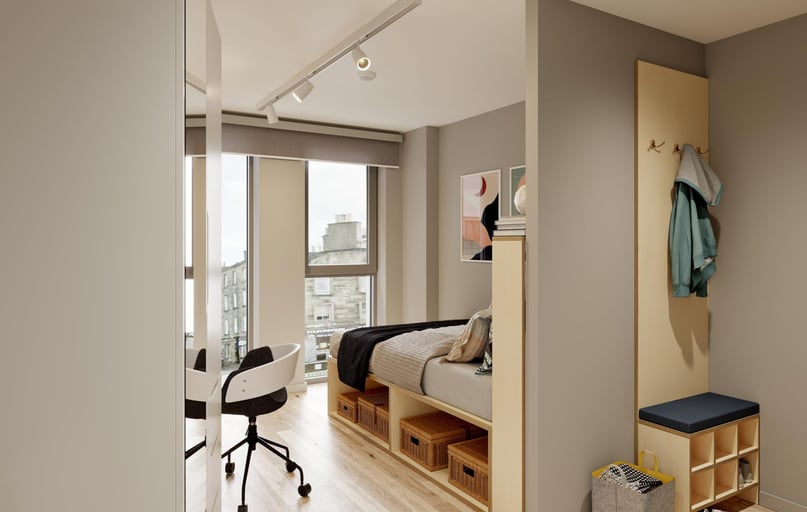 9 Bed Standard Ensuite, Silk Mill, 162 Dundee Street, City Centre, Edinburgh - Image 1