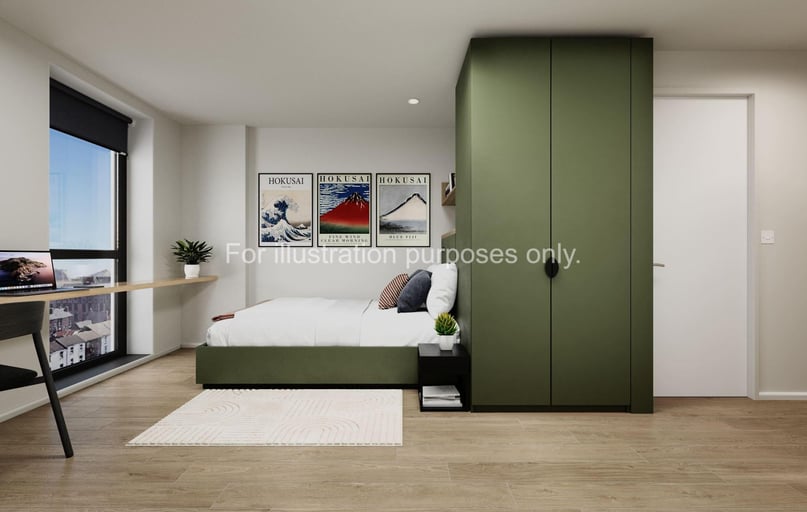 Premium Ensuite with Terrace, Centre Court, Alfreton Road, Lenton, Nottingham - Image 1