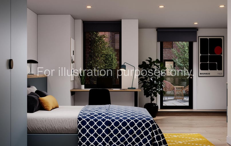 Studio with Balcony, Centre Court, Alfreton Road, Lenton, Nottingham - Image 1