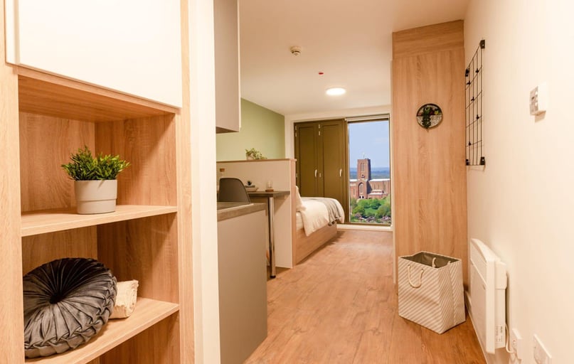 Standard Studio Riverview, Bankside Student Living, Walnut Tree Close, City Centre, Guildford - Image 1