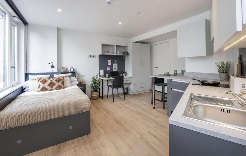 Premium Studio Plus, Sheares Hall, 2 St James Boulevard, City Centre, Newcastle - Image 1