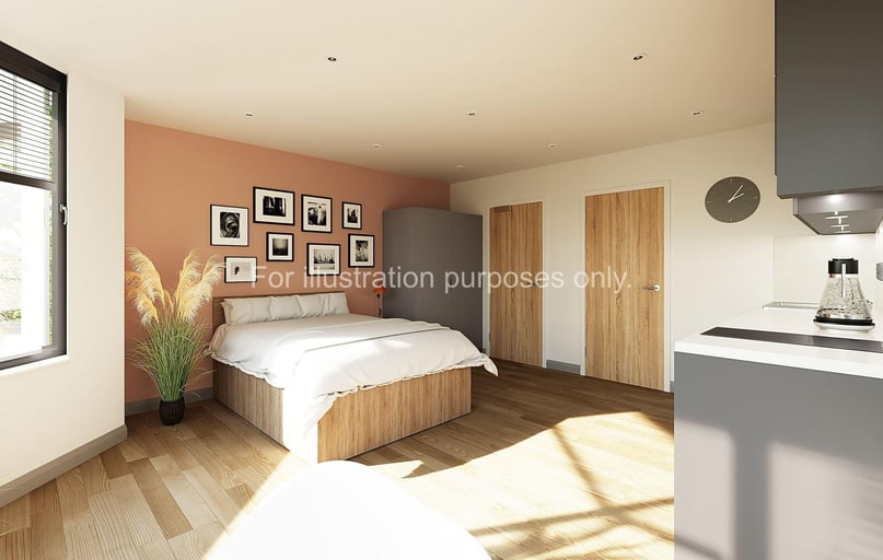 Superior Studio, Headrow Court, Park Cross Street, Hyde Park, Leeds - Image 1