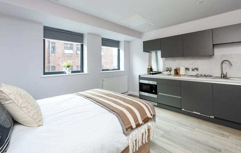 Premium Plus Studio, Headrow Court, Park Cross Street, Hyde Park, Leeds - Image 1