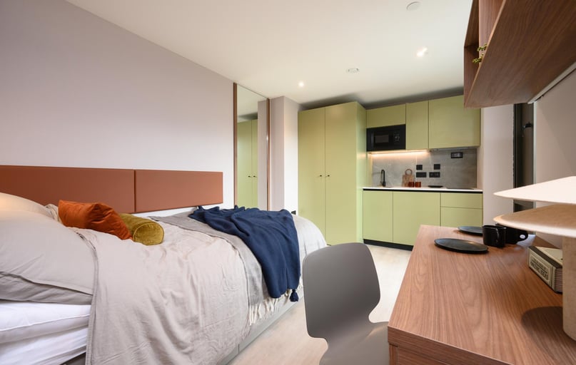 Premium Plus Studio Castle View, The Pepper Mill, 24-36 Dunedin Street, Marchmont, Edinburgh - Image 1