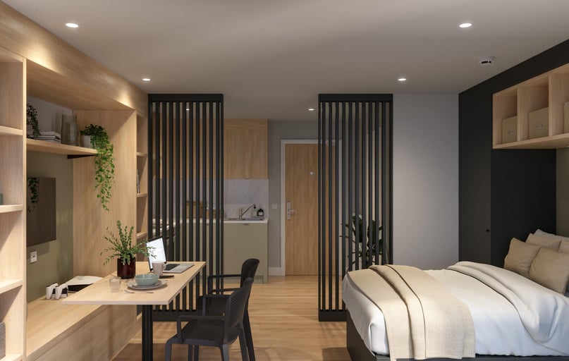 Deluxe Studio, Upper Floors, Fusion Liverpool, 5 Upper Duke Street, City Centre, Liverpool - Image 1