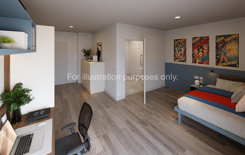 Accessible Ensuite, The Propeller Quarter, Fairlawn Avenue, Near University, Bristol - Image 1