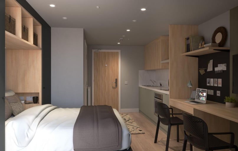 Classic Studio, Standard Floors, Fusion Manchester, Deansgate, City Centre, Manchester - Image 1