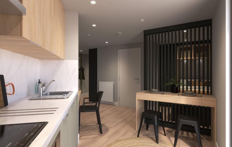 Deluxe Studio, Standard Floors, Fusion Manchester, Deansgate, City Centre, Manchester - Image 1