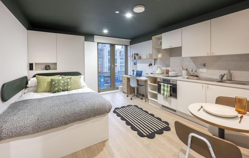 Platinum Accessible Studio, The Keel Houses, 8 Lower Gilmore Place, Fountainbridge, Edinburgh - Image 1
