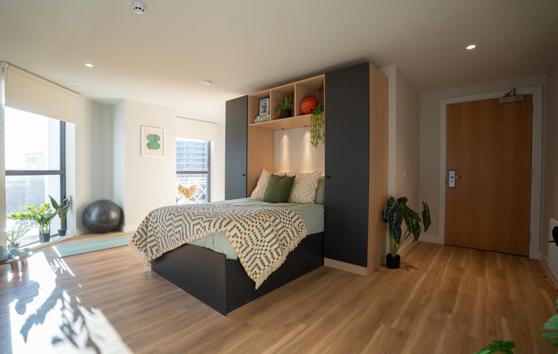 Premium (Accessible) Ensuite, Lower Tower, Fusion Leeds, Merrion Way, City Centre, Leeds - Image 1