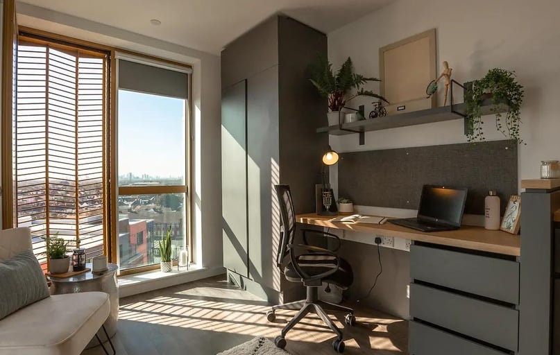 Premium Studio City View, The Valentine, 27-37 Perth Road, Gants Hill, London - Image 1