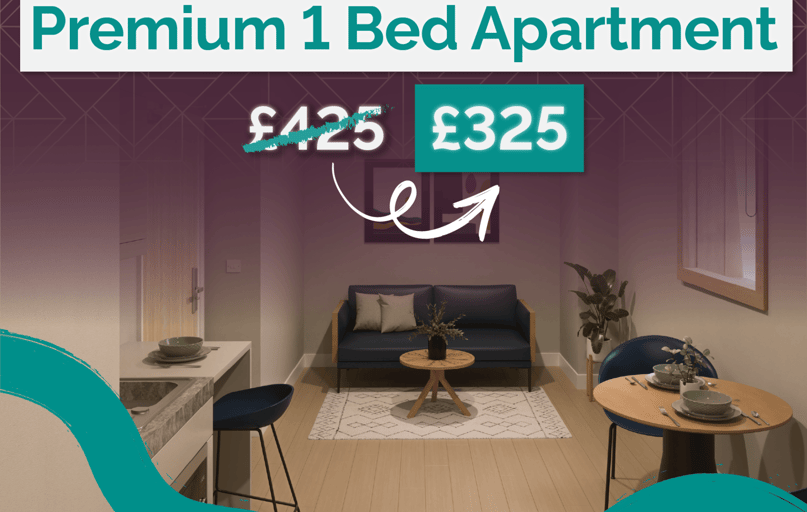 Premium One Bed Apartment, Glasgow Citi View, 250 St. Vincent Street, City Centre, Glasgow - Image 1