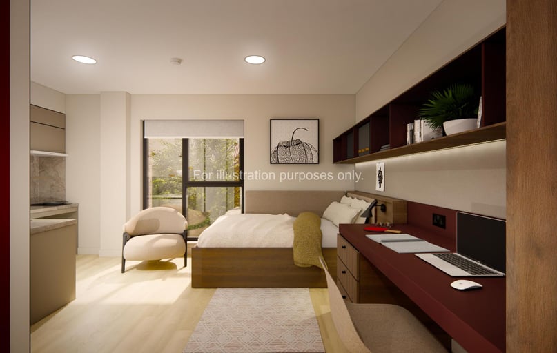Premium Studio, Swan Residences, 2 Swan Street, City Centre, Glasgow - Image 1