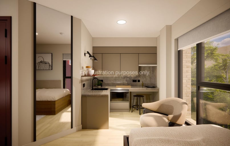 Large Premium Studio, Swan Residences, 2 Swan Street, City Centre, Glasgow - Image 1