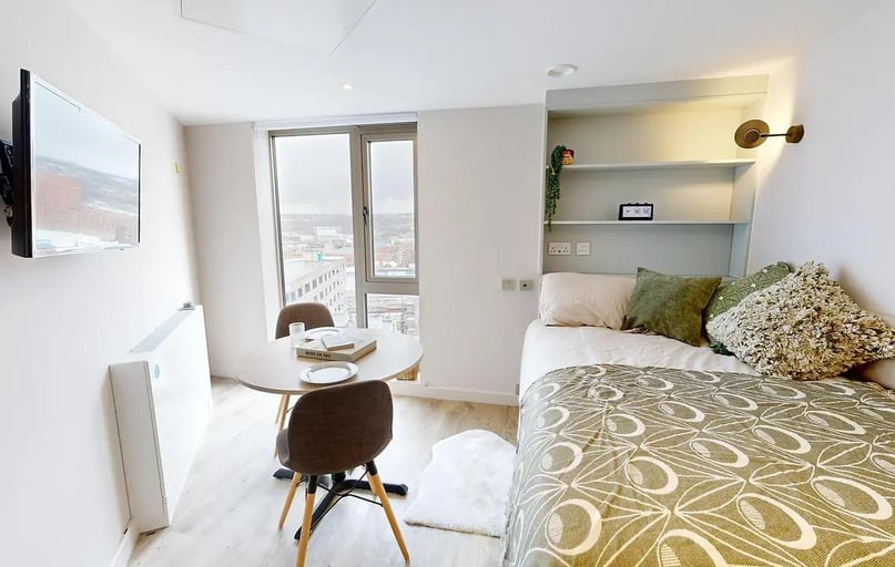 Premium Studio Accessible, COSMOS, 2 Moore Street, City Centre, Sheffield - Image 1