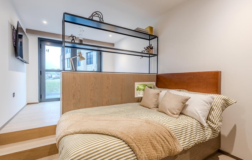 Balcony Signature Studio, SPACE Student Accommodation, Kilrymont Road, City Centre, St Andrews - Image 1