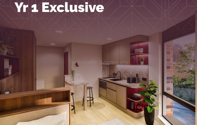 Large Premium Studio, Swan Residences, 2 Swan Street, City Centre, Glasgow - Image 1