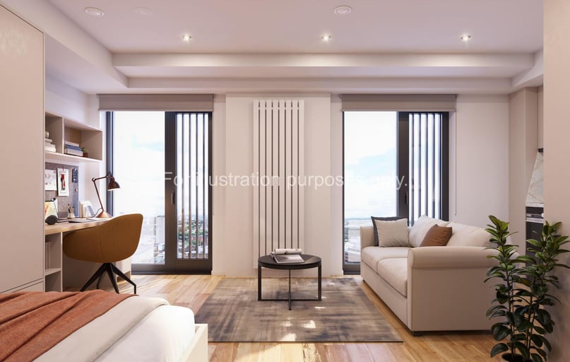 Deluxe Terrace Studio, Broadway Studios, Renfield Street, City Centre, Glasgow - Image 1