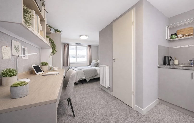 Deluxe King Studio, The Moor, 3-7 Holy Grn, City Centre, Sheffield - Image 1