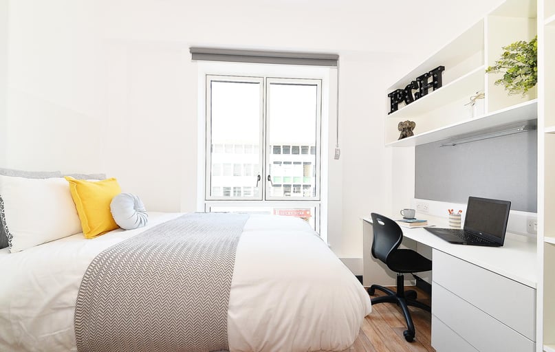 Gold Ensuite, Plymouth Cross House, 6 Raleigh Street, City Centre, Plymouth - Image 1