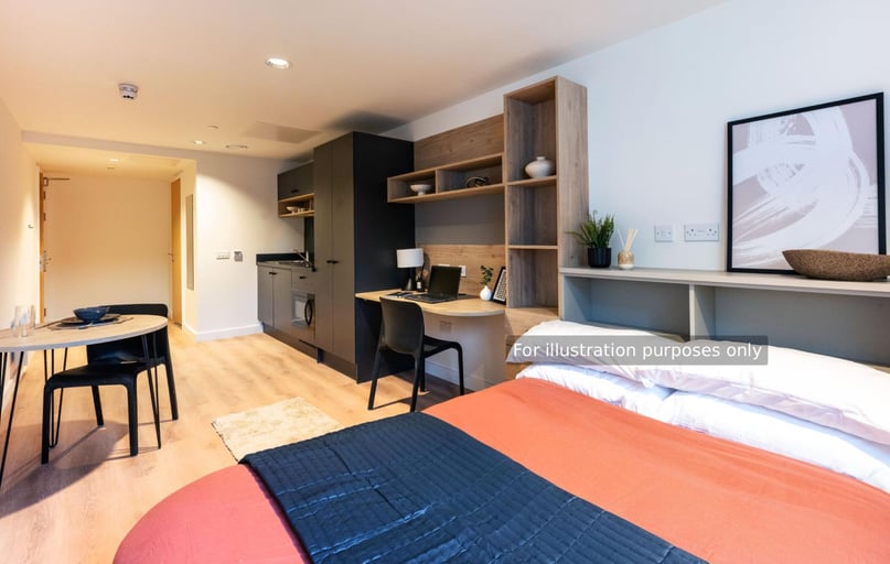 Premium Studio 23m2-25.8m2, Straits Mile, 179A Canongate, City Centre, Edinburgh - Image 1
