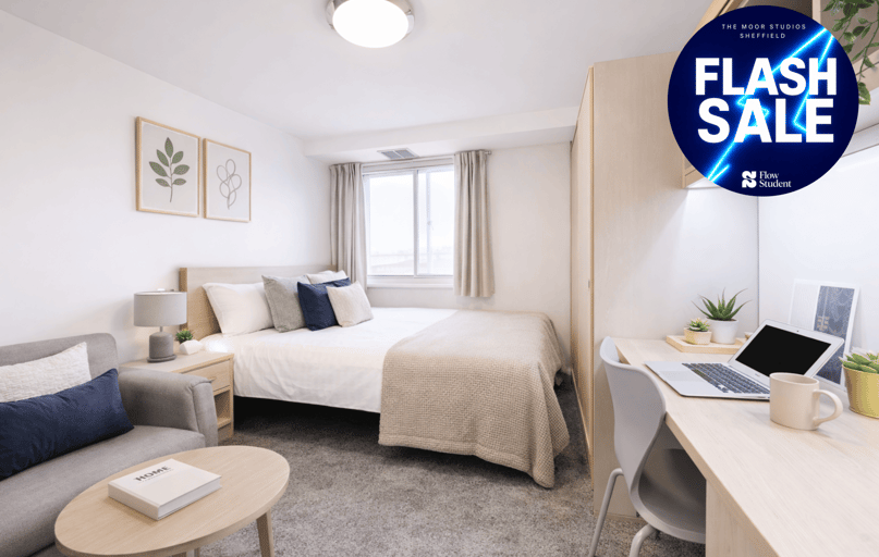 Superior Double Studio, The Moor, 3-7 Holy Grn, City Centre, Sheffield - Image 1