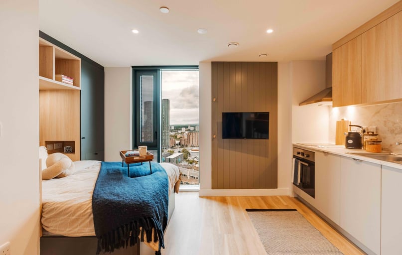 Classic Studio, Standard Floors, Fusion Manchester, Deansgate, City Centre, Manchester - Image 1