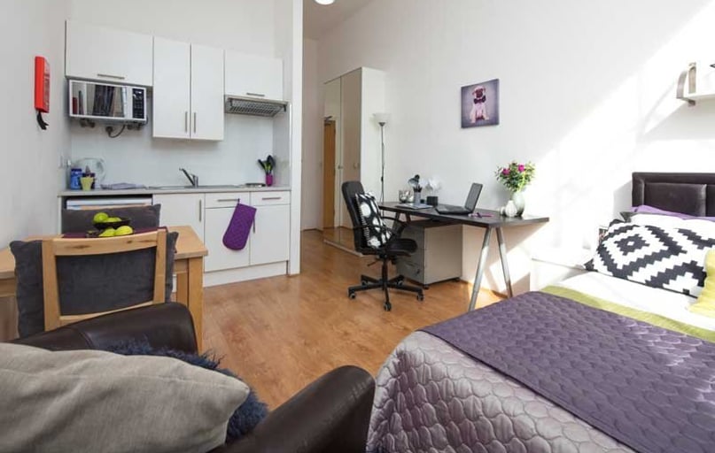 Gold Plus Studio, Smart Student Accommodation, 3-5 Thane Villas, Holloway, London - Image 1