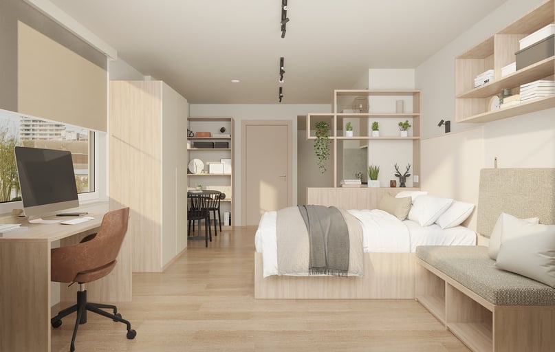 Studio platinum - top floor, Merchant Studios, 6 Havannah Street, City Centre, Glasgow - Image 1