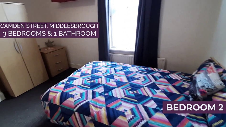 Camden street, Near university, Middlesbrough - Property Video