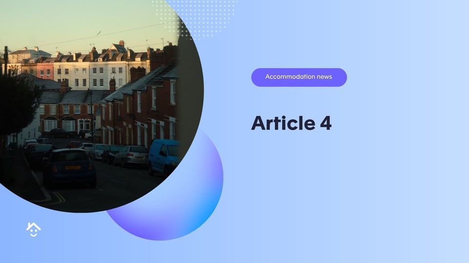 Article 4 Directions - A guide for landlords