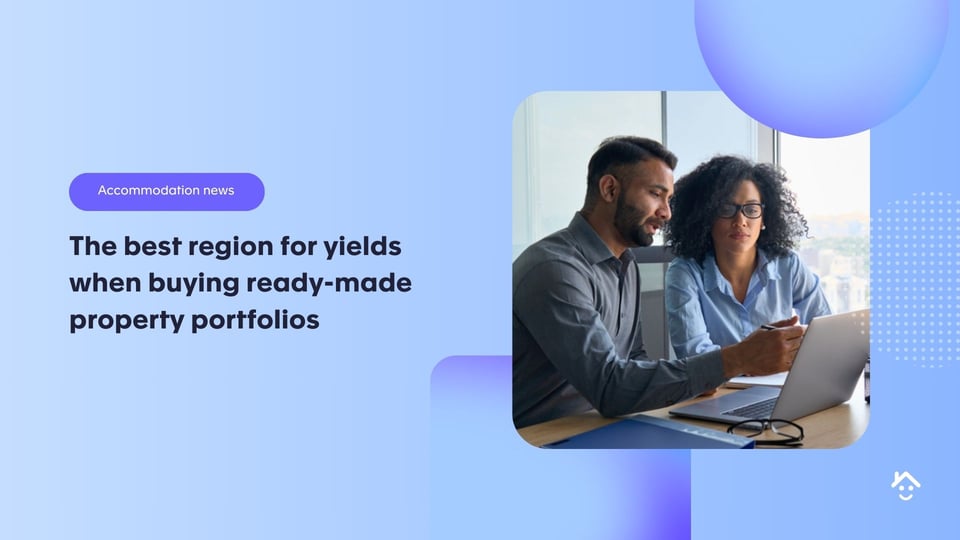 The best region for yields when buying ready-made property portfolios