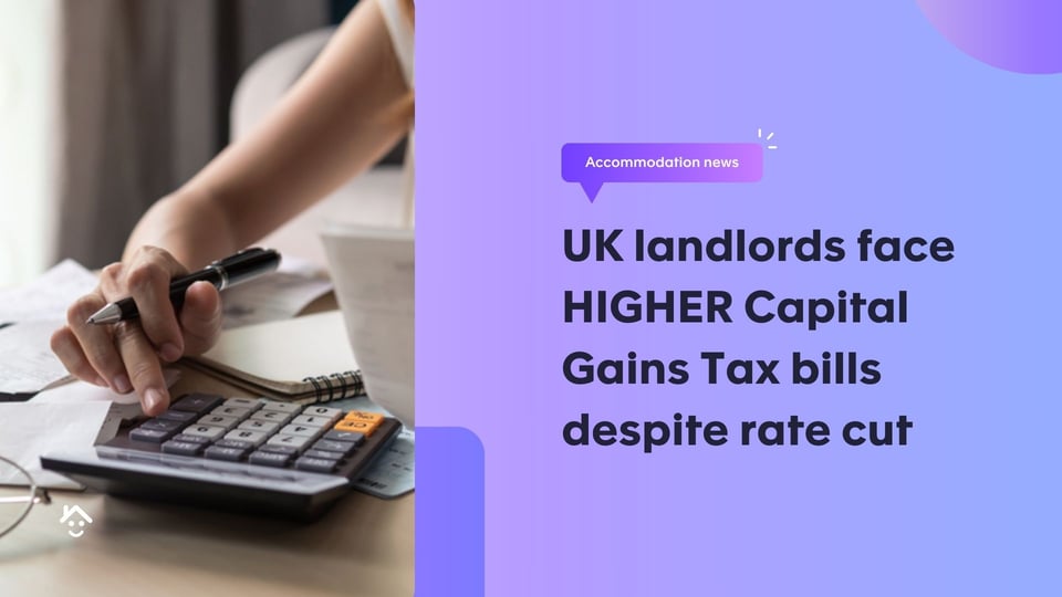 UK landlords face HIGHER Capital Gains Tax bills despite rate cut