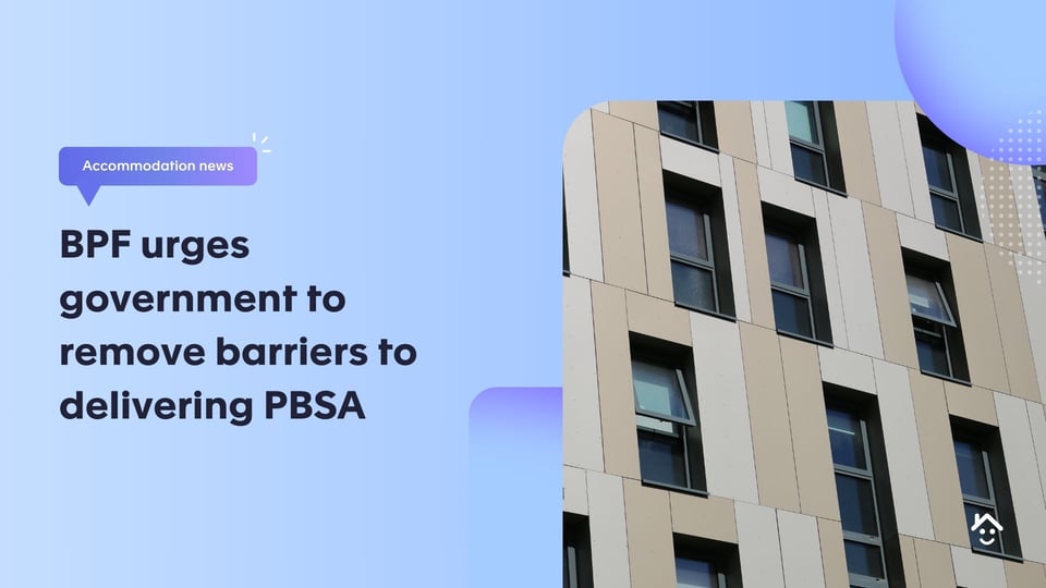 BPF urges government to remove barriers to delivering PBSA
