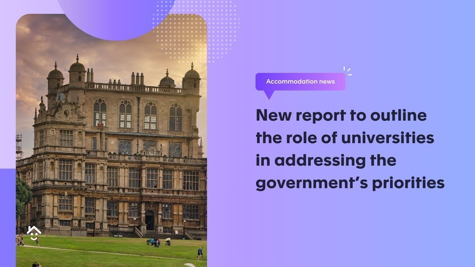 New report to outline the role of universities in addressing the government’s priorities