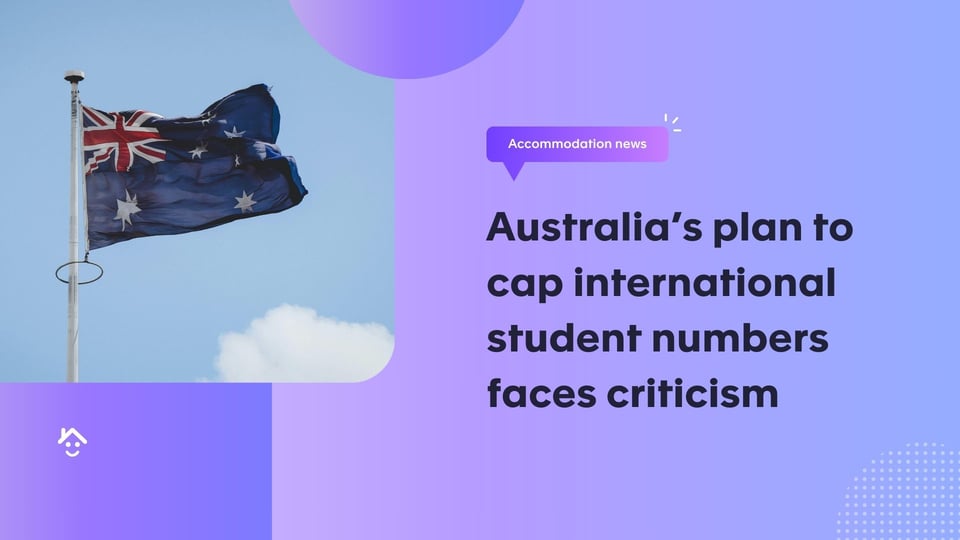 Australia’s plan to cap international student numbers faces criticism