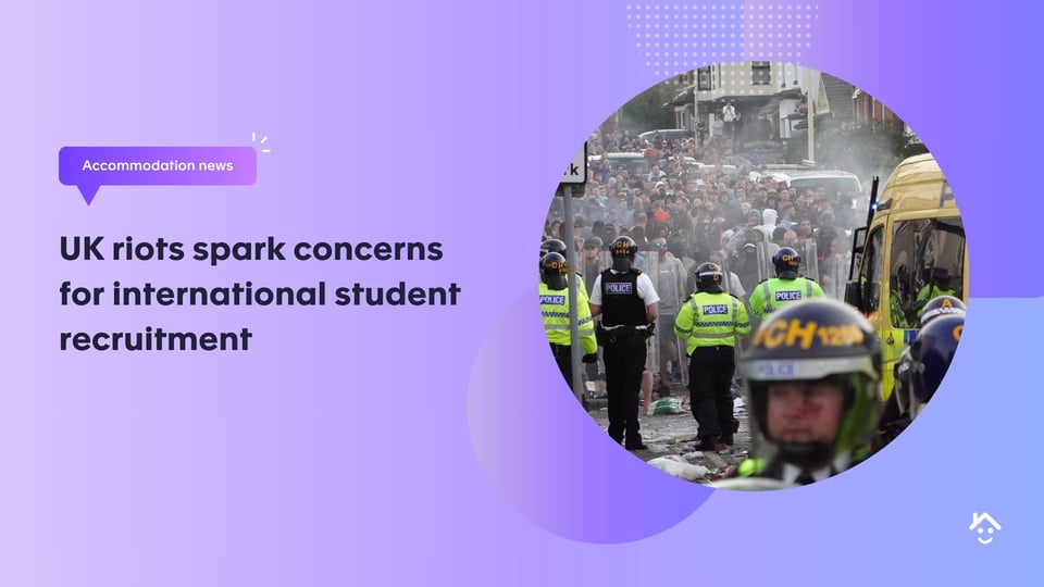 UK riots spark concerns for international student recruitment