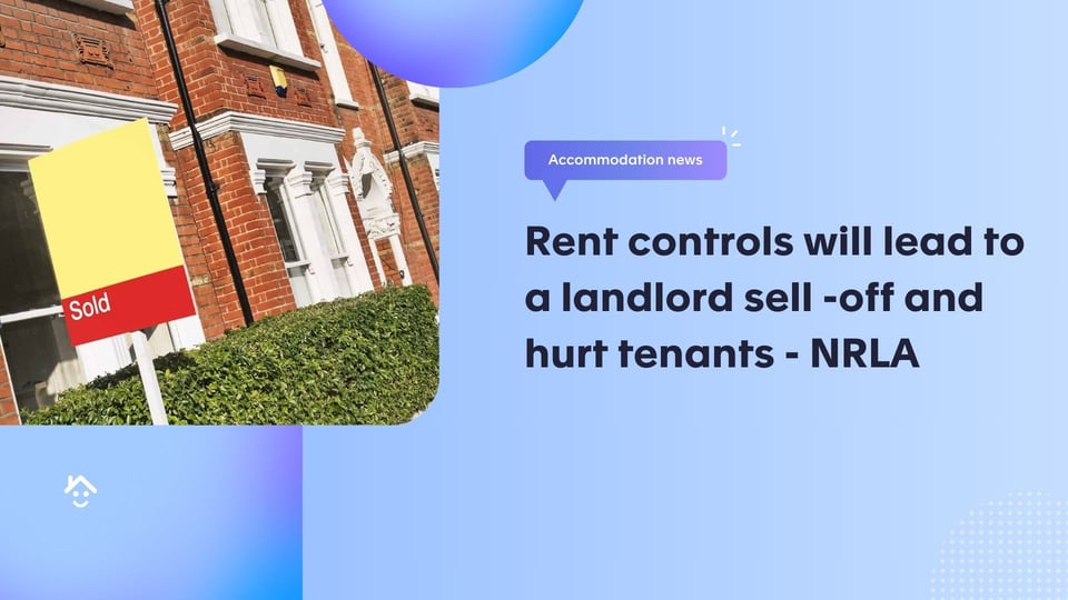 Rent controls will lead to a landlord sell -off and hurt tenants - NRLA